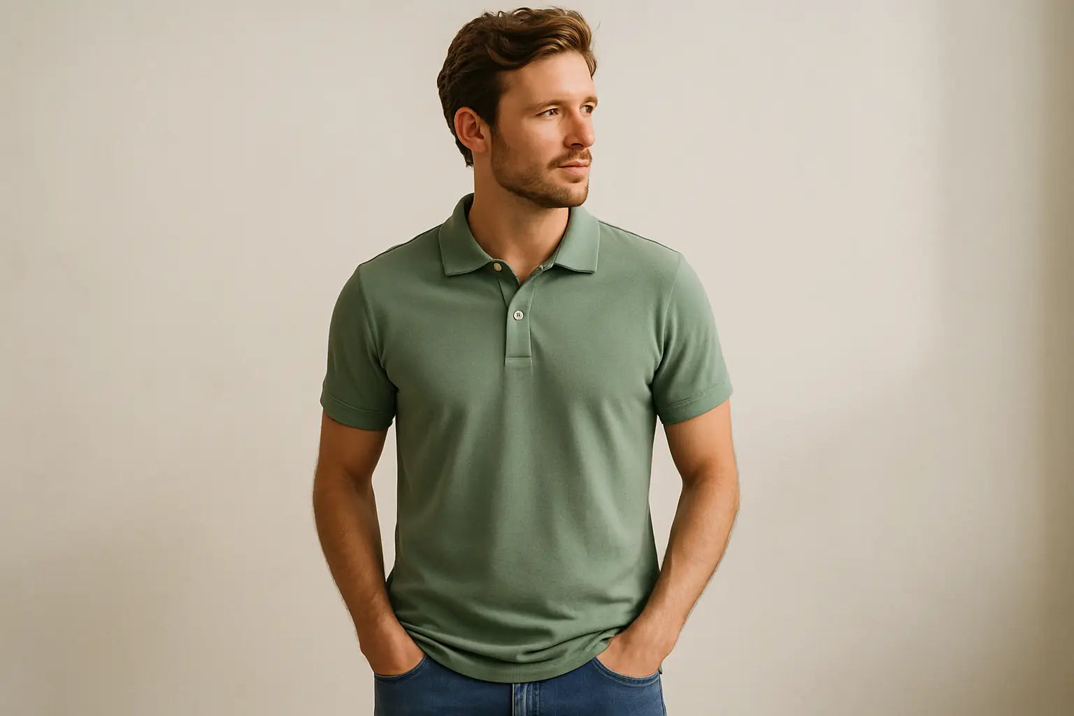 Organic Cotton Polo Shirts Men Actually Wear
