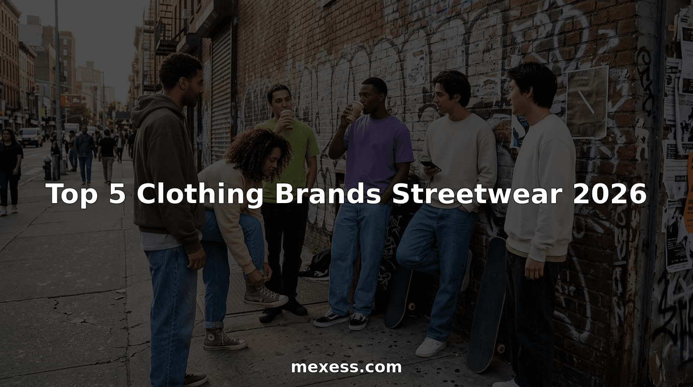 Streetwear group on city corner chatting