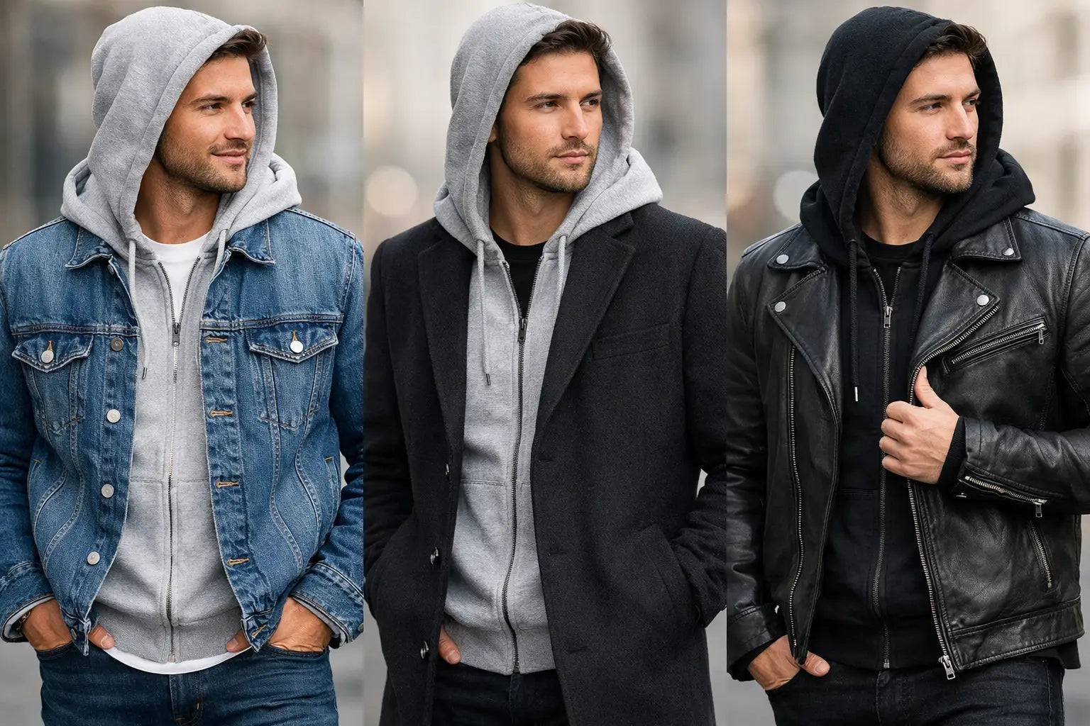 How to Layer Hoodies Under Jackets Right