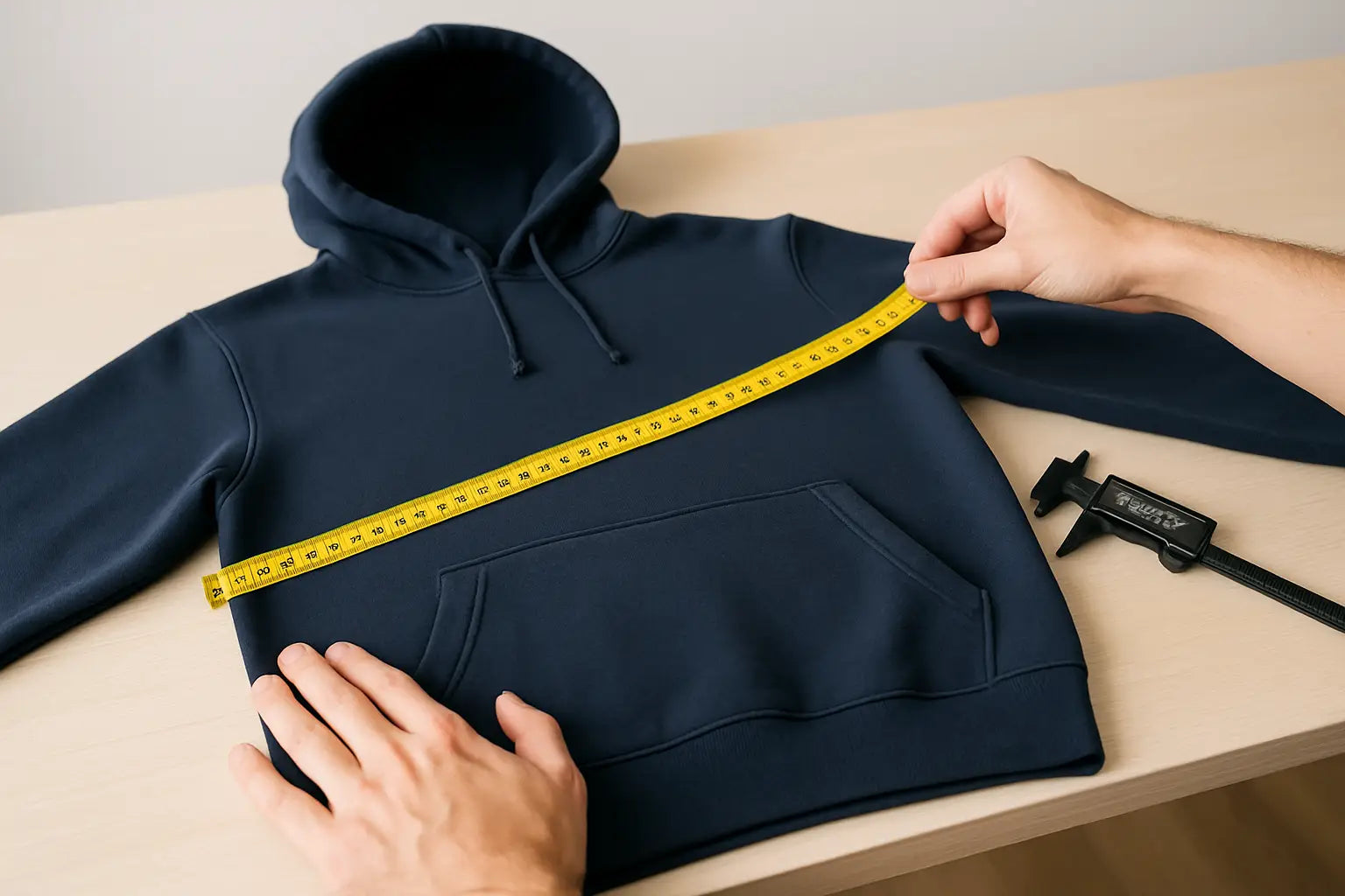 Measure Hoodie Size Right (No Guesswork)