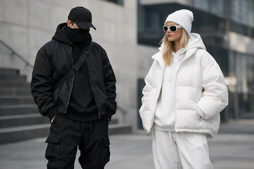 How to Style Monochrome Streetwear Outfits