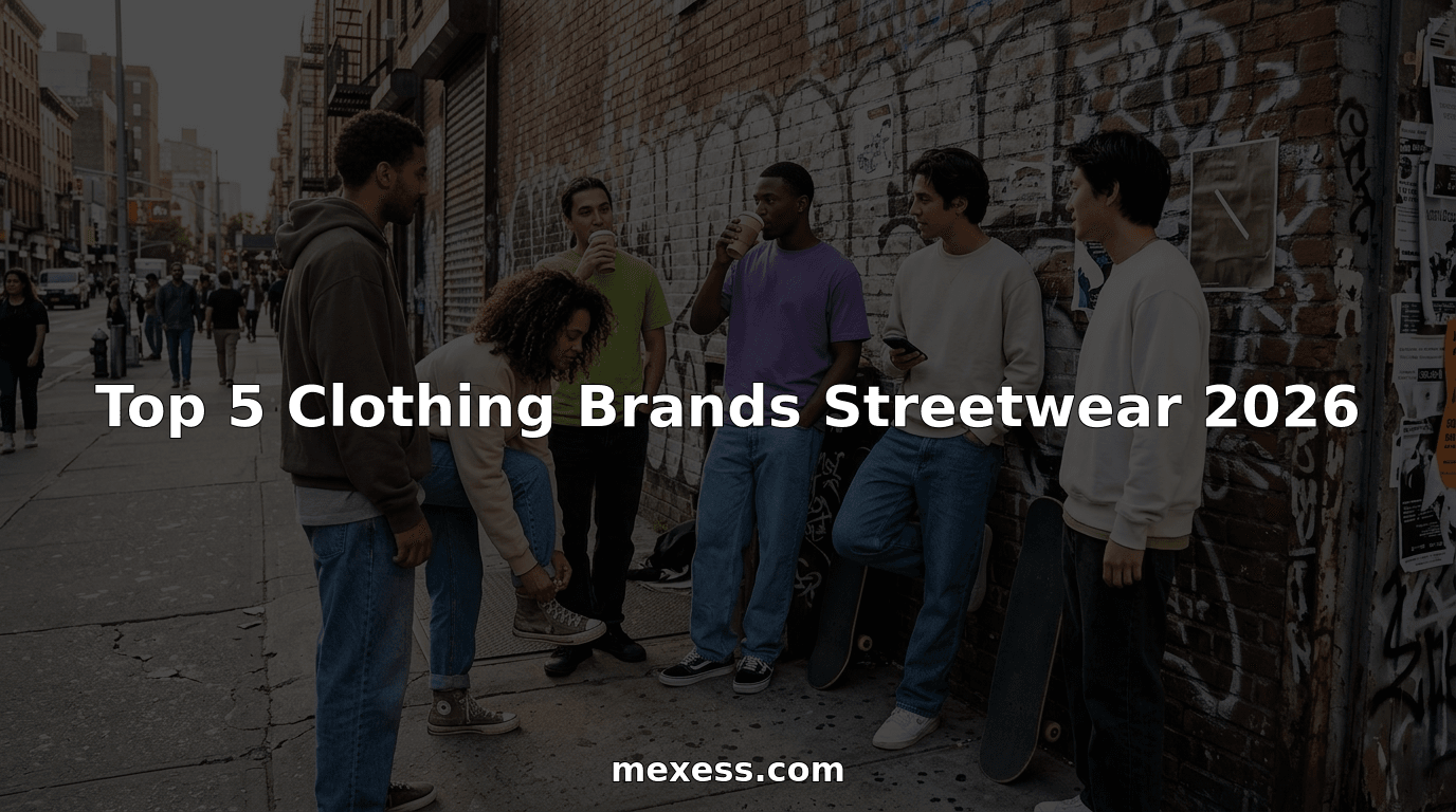 Streetwear group on city corner chatting