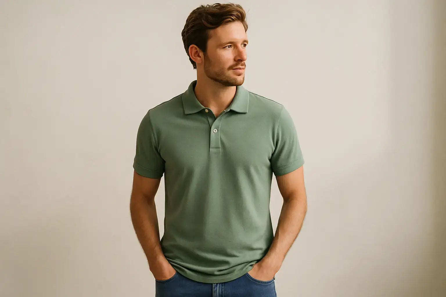 Organic Cotton Polo Shirts Men Actually Wear