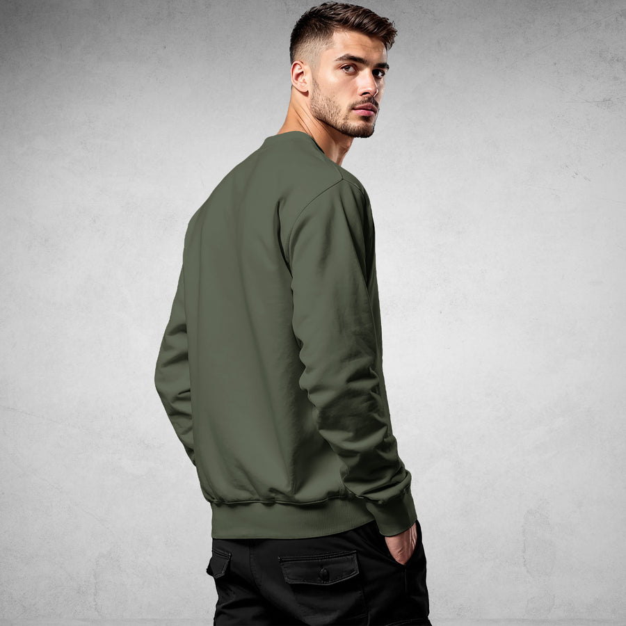 Sweatshirt van biologisch katoen