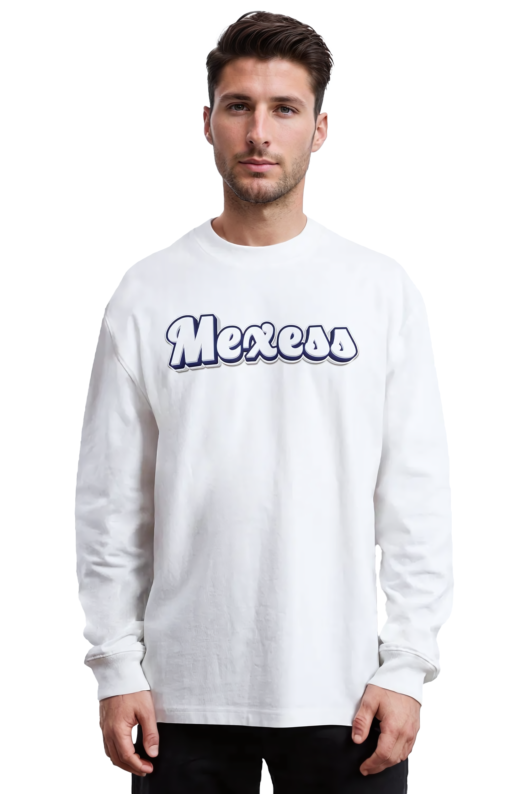 Long sleeve T-shirt с щампа