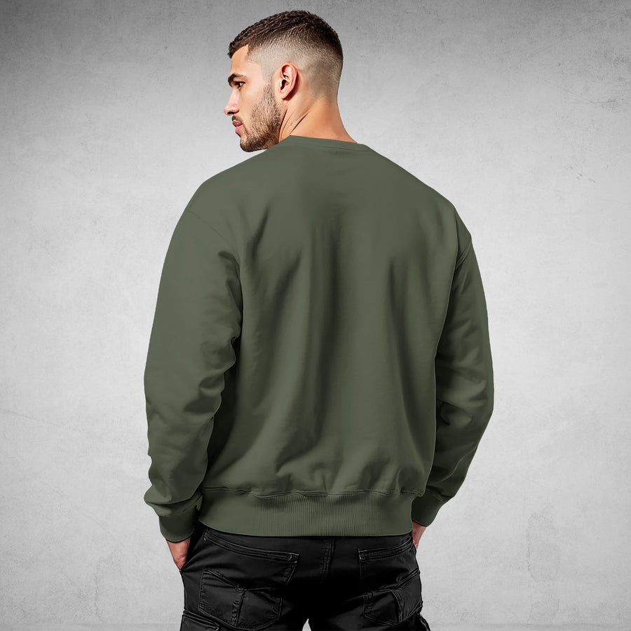 Sweatshirt van biologisch katoen