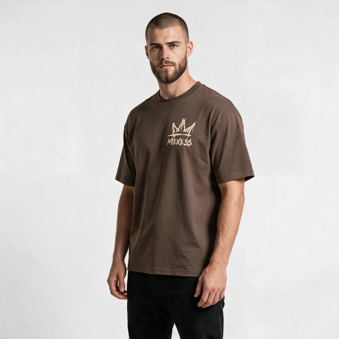 T-shirt i økologisk bomuld - Regular Fit | 098
