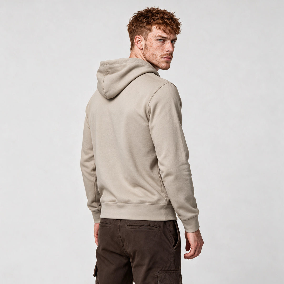 Hoodie i økologisk bomuld | 099