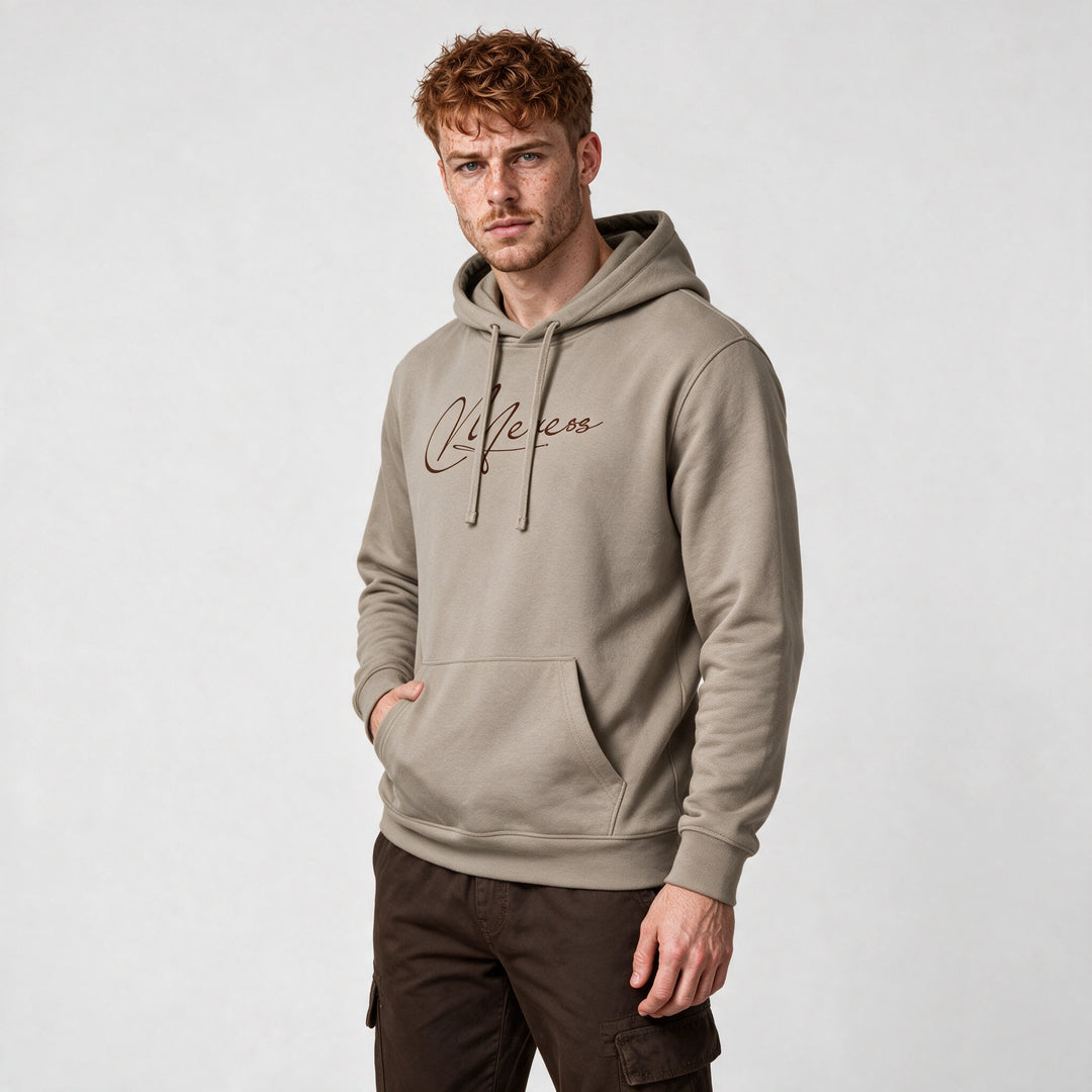 Hoodie i økologisk bomuld | 099