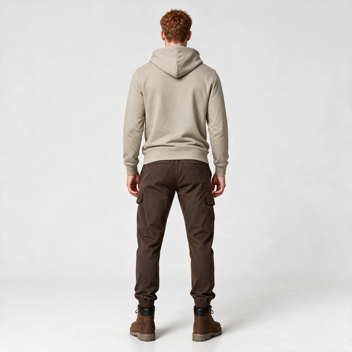 Hoodie i økologisk bomuld | 099