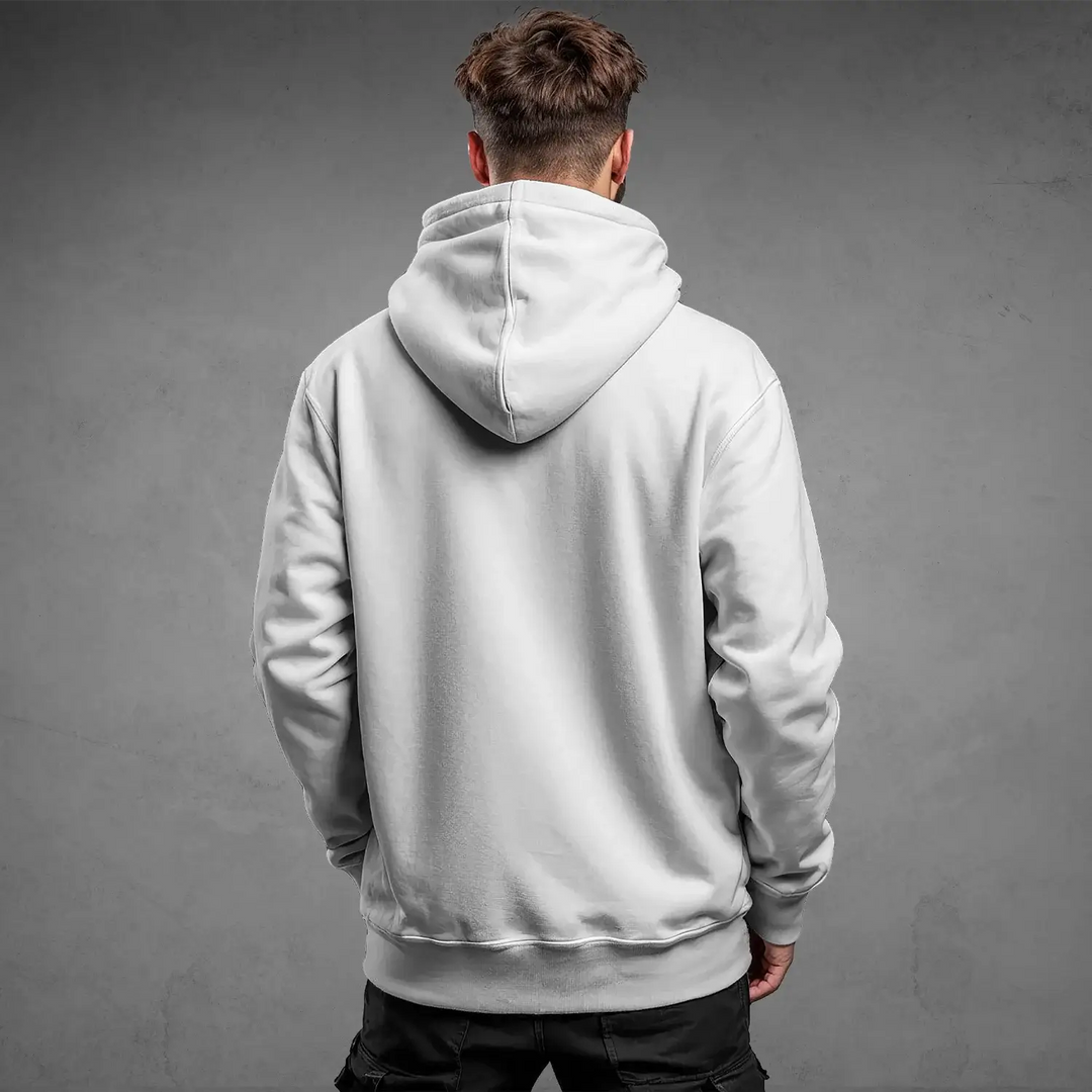 streetwear hoodie Iconic Streetwear Hoodie DR681 light grey regular fit men&