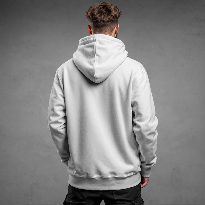 streetwear hoodie Iconic Streetwear Hoodie DR681 light grey regular fit men&