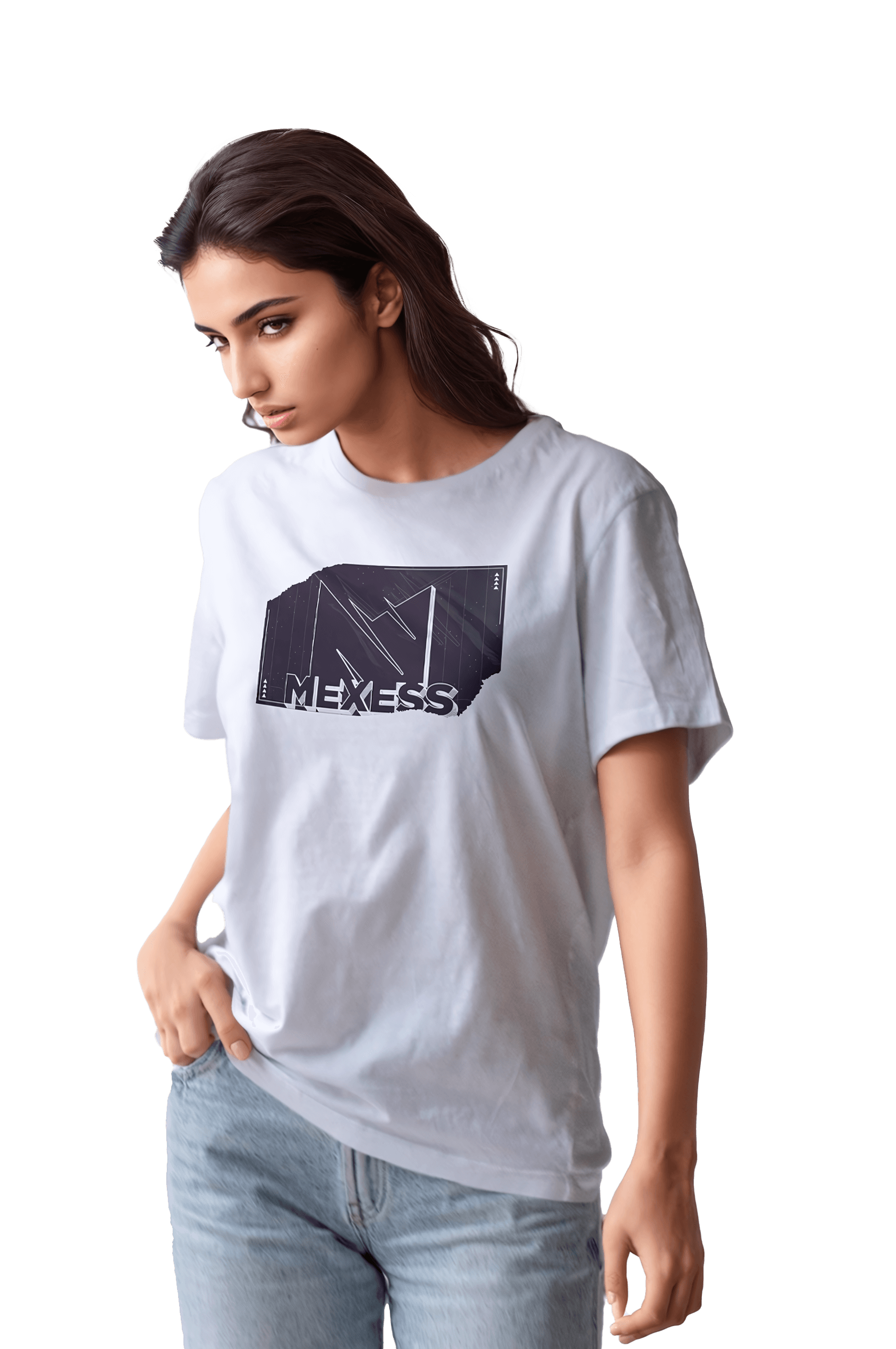 T-shirt с щампа