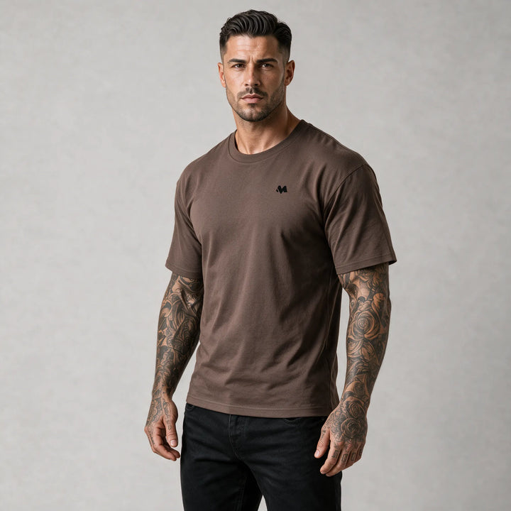 T-shirt i økologisk bomuld - Regular Fit | 679