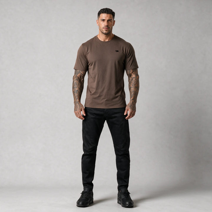 T-shirt i økologisk bomuld - Regular Fit | 679