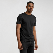 Alt Tag: streetwear t-shirt Tamarindo Beach CR726 organic cotton premium graphic tee black