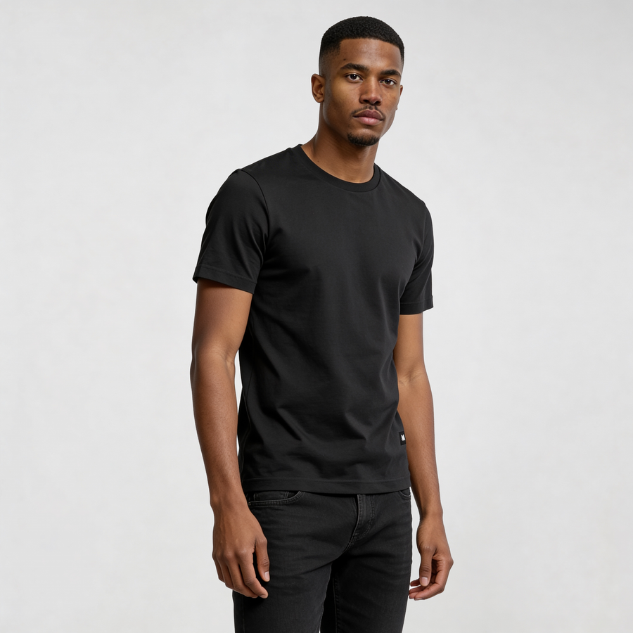 Alt Tag: streetwear t-shirt Tamarindo Beach CR726 organic cotton premium graphic tee black