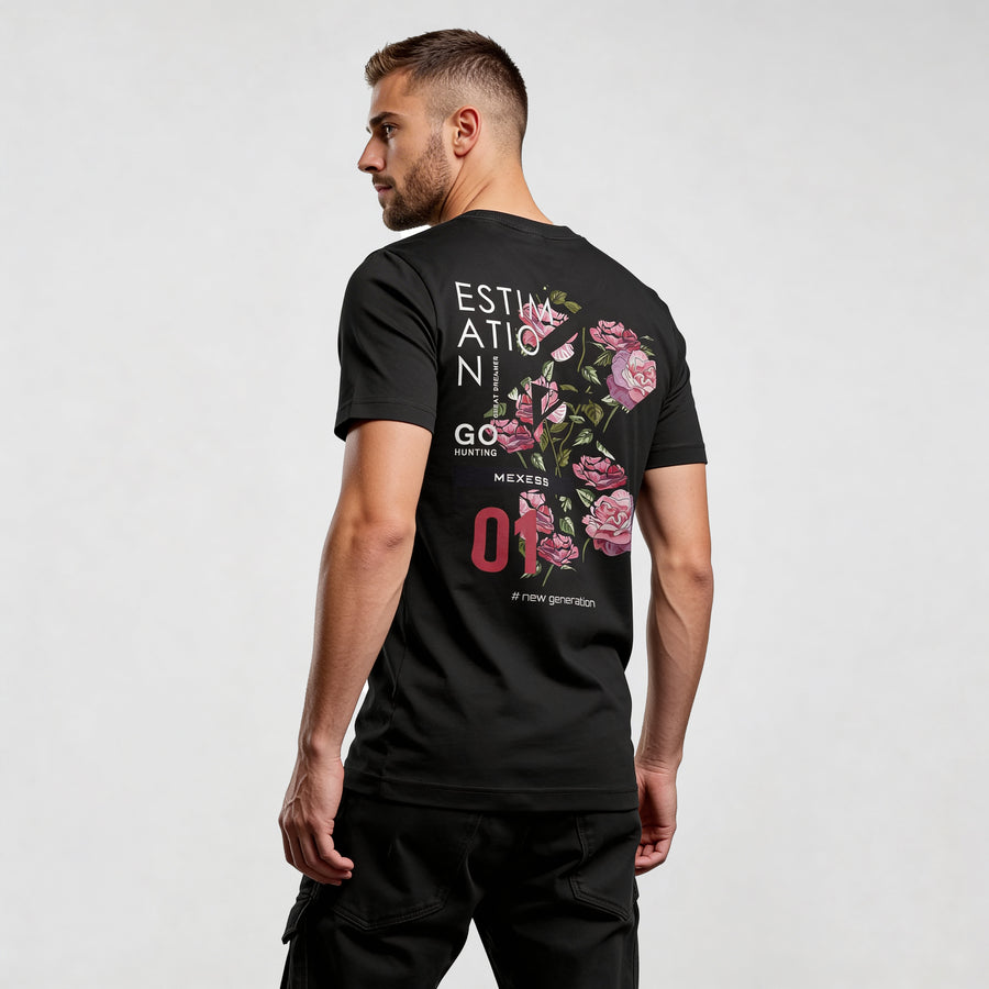 “T-shirt Streetwear “New Generation” CR728”