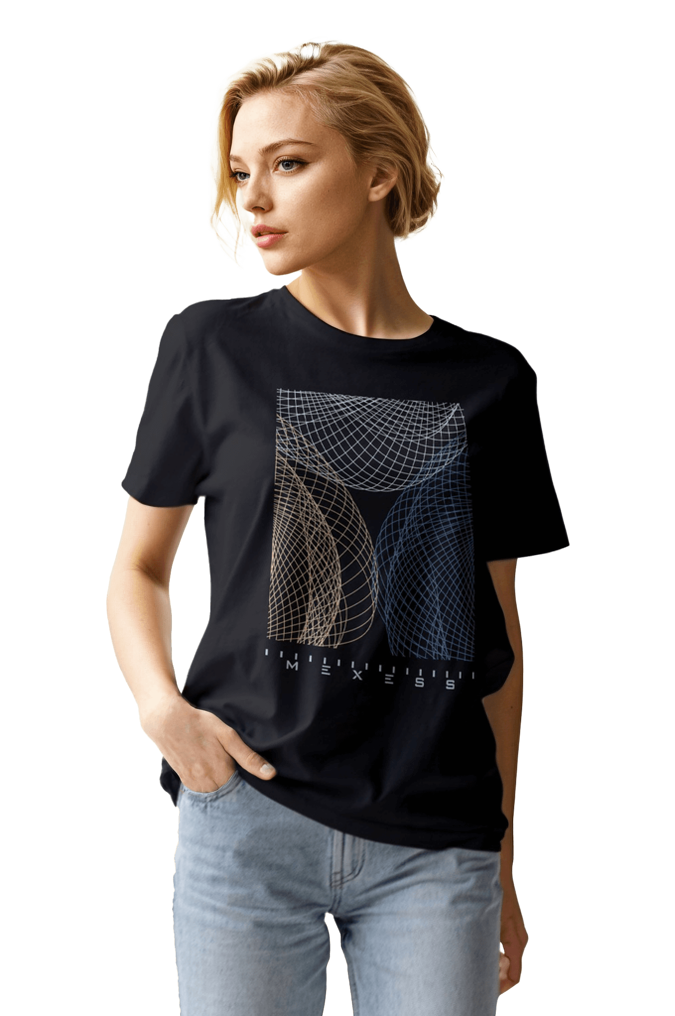 T-shirt с щампа