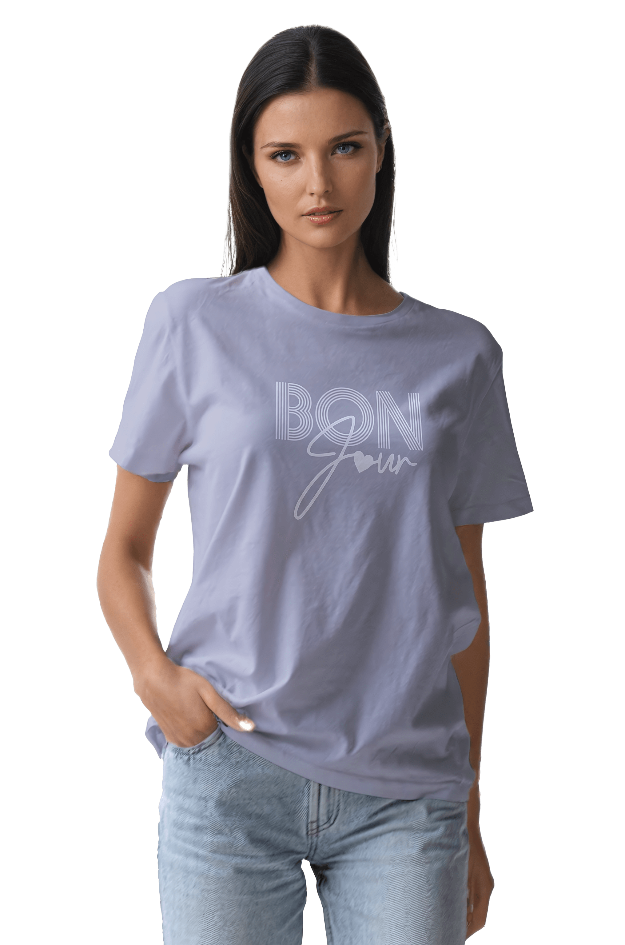 T-shirt с щампа