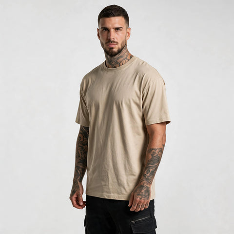 Basic luomupuuvillainen T-paita - Regular Fit
