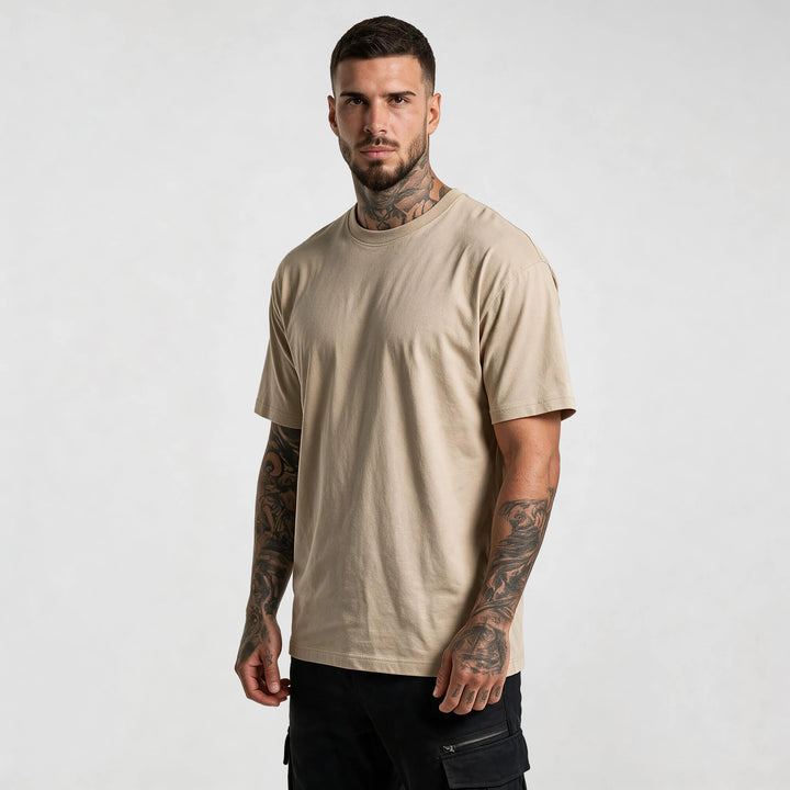 Basic Тениска от органичен памук - Regular Fit