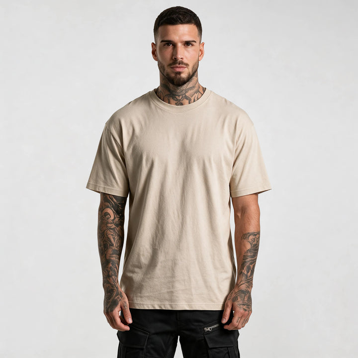 Basic Тениска от органичен памук - Regular Fit