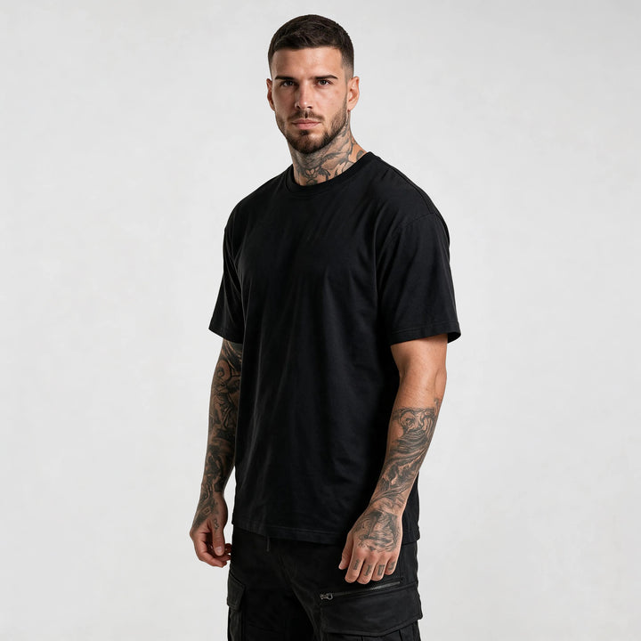 Basic Тениска от органичен памук - Regular Fit