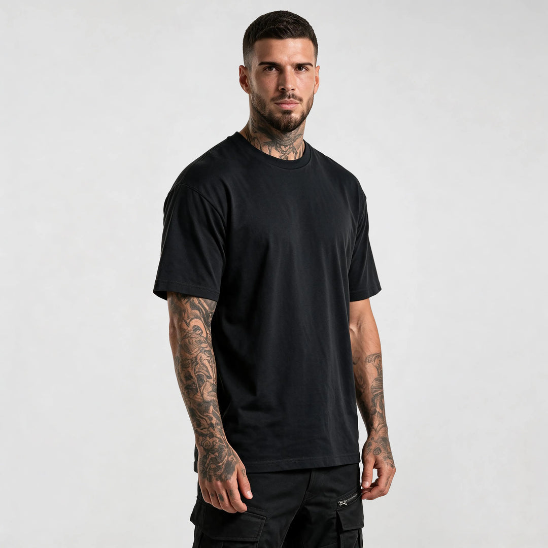 Basic Тениска от органичен памук - Regular Fit