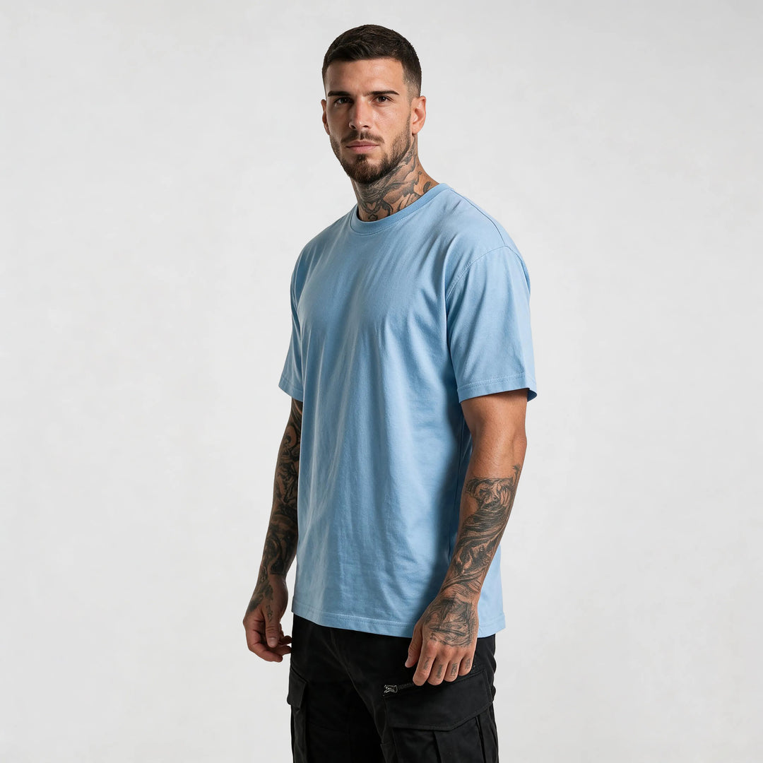 Basic Тениска от органичен памук - Regular Fit