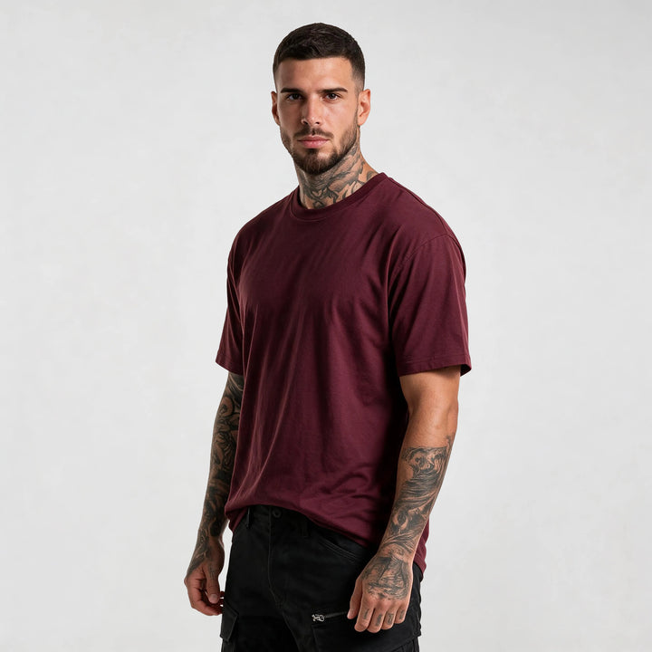 Basic Тениска от органичен памук - Regular Fit