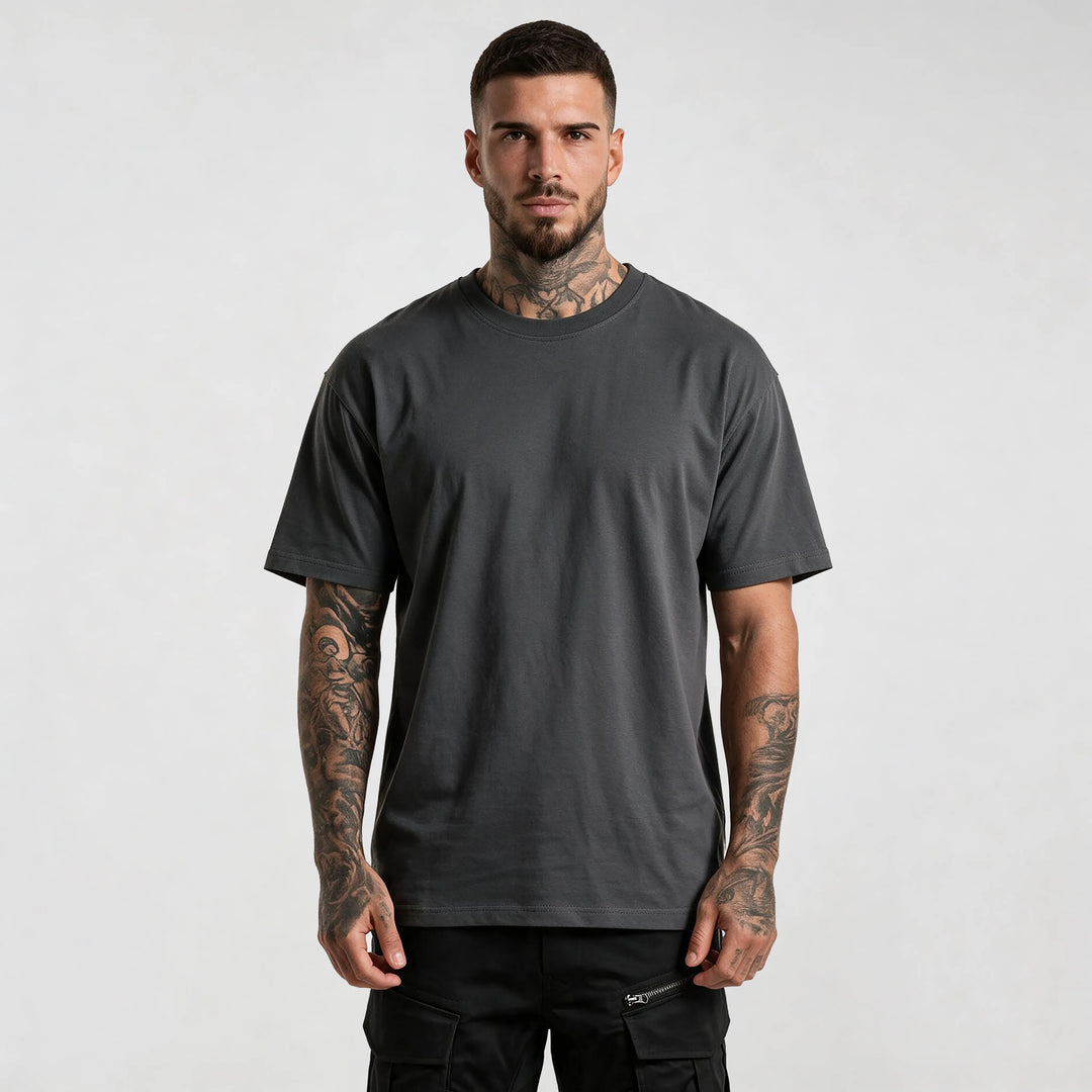 Basic Тениска от органичен памук - Regular Fit