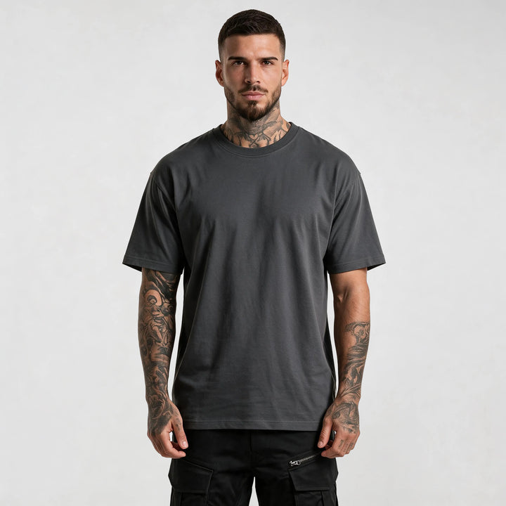 Basic Тениска от органичен памук - Regular Fit