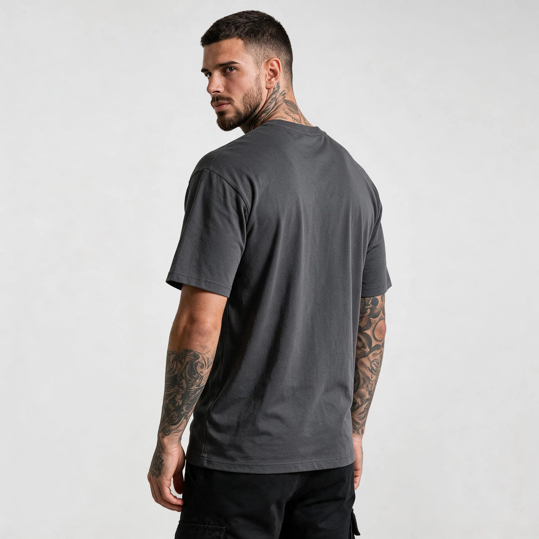 Basic Тениска от органичен памук - Regular Fit