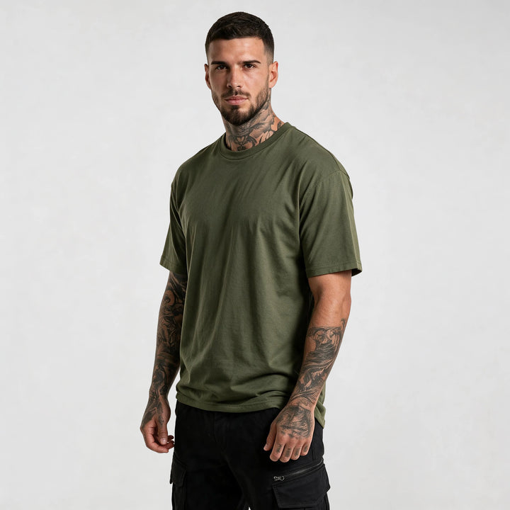 Basic Тениска от органичен памук - Regular Fit