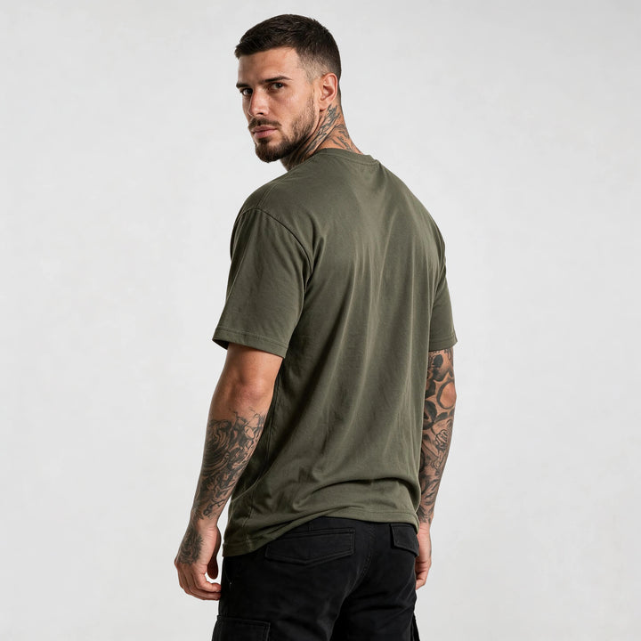 Basic Тениска от органичен памук - Regular Fit