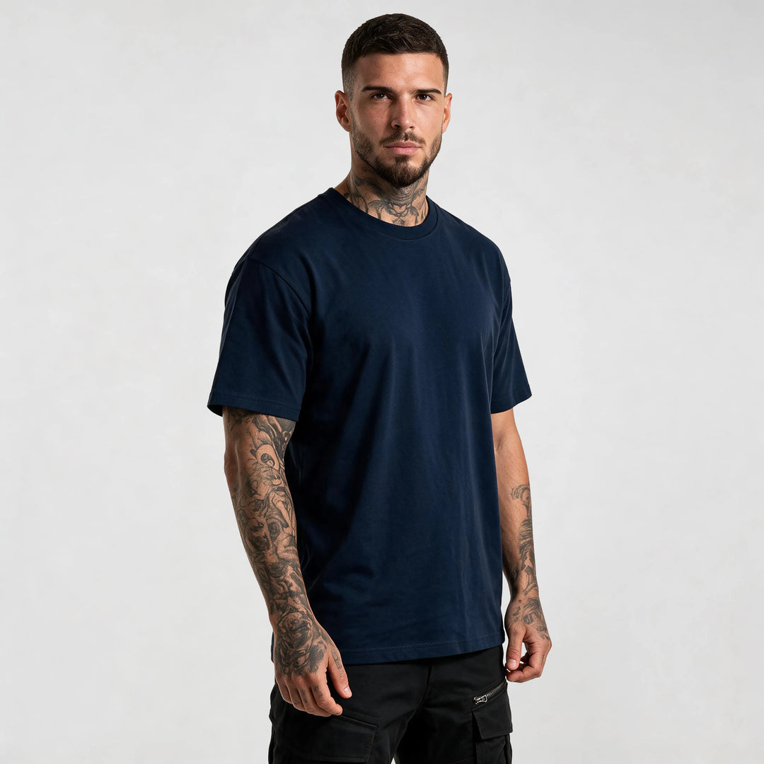 Basic Тениска от органичен памук - Regular Fit