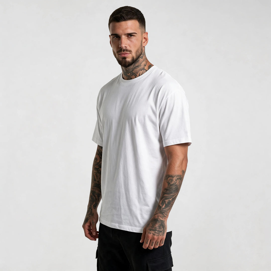 Basic Тениска от органичен памук - Regular Fit