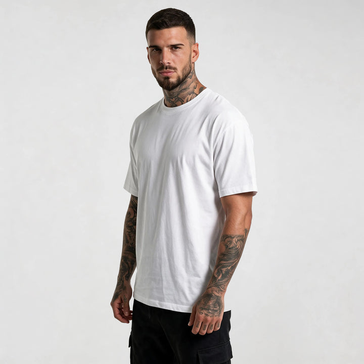 Basic Тениска от органичен памук - Regular Fit