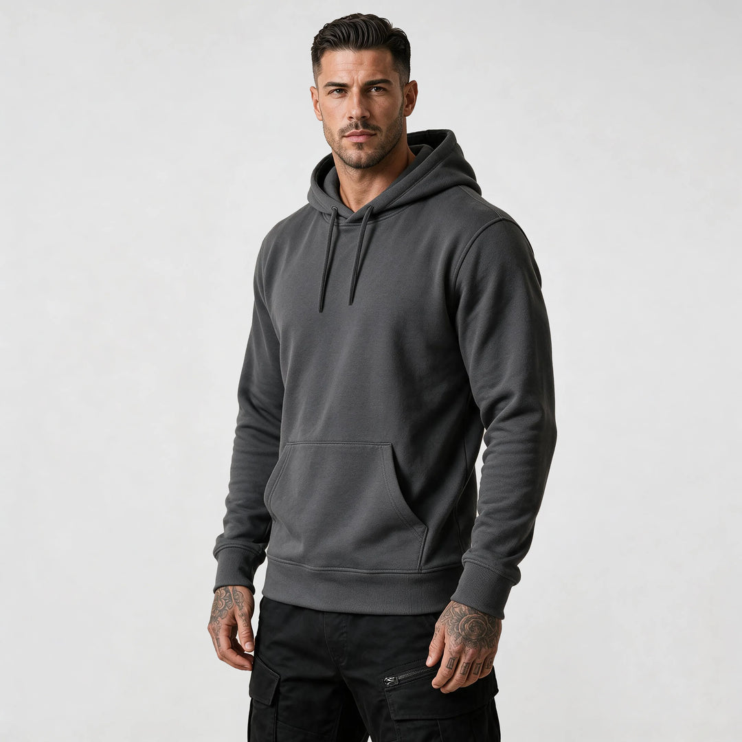 Basic organická Mikina s kapucí - Regular Fit