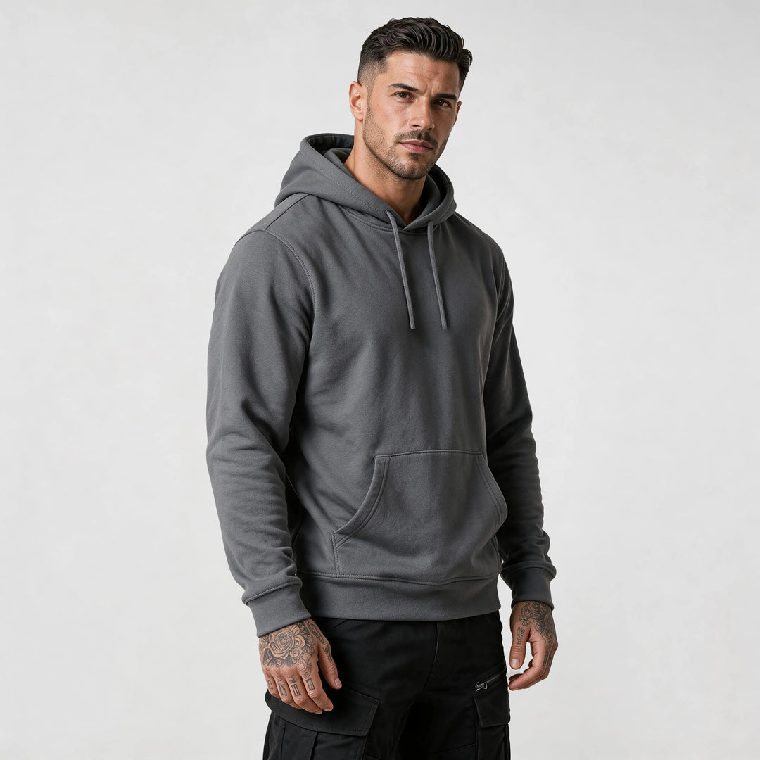 Basic organická Mikina s kapucí - Regular Fit