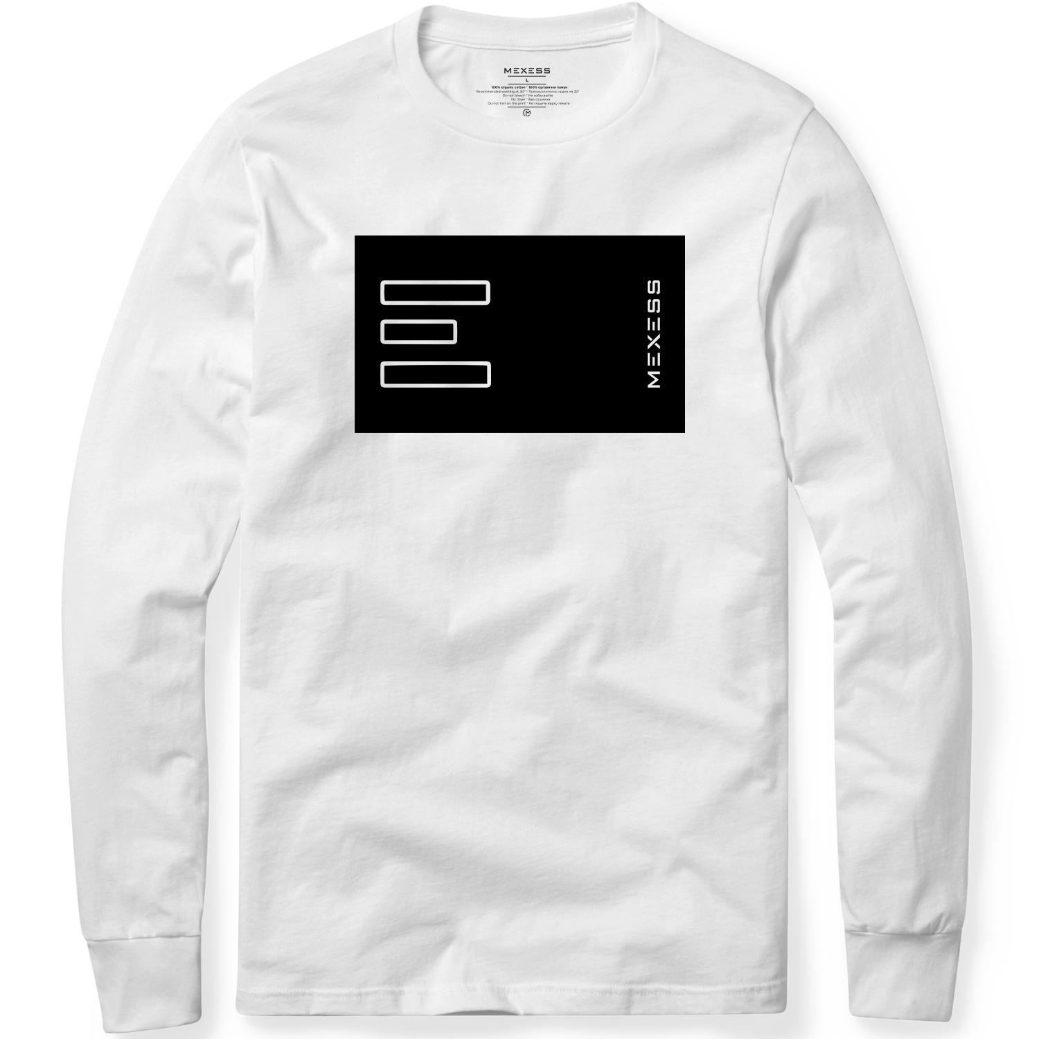 Long sleeve T-shirt с щампа