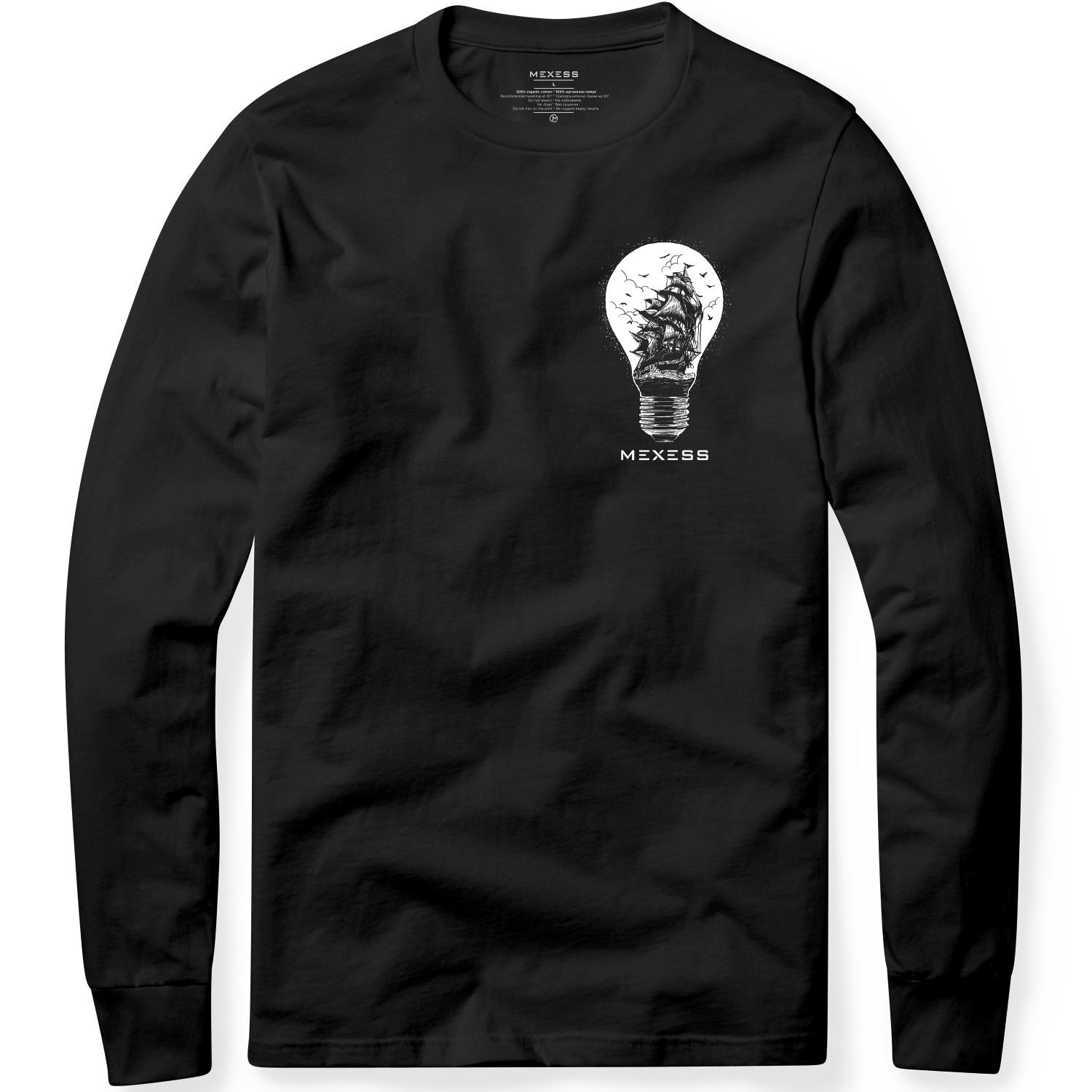 Long sleeve T-shirt с щампа