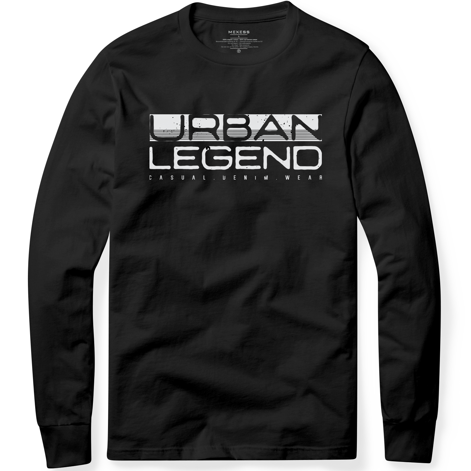 Long sleeve T-shirt с щампа