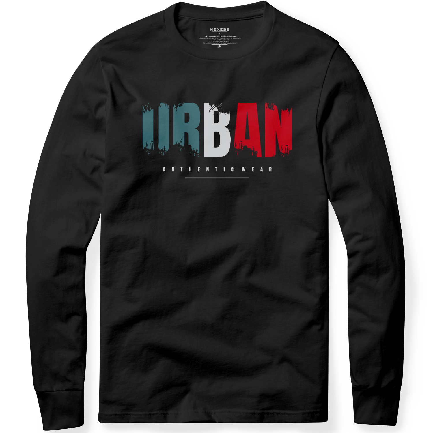 Long sleeve T-shirt с щампа