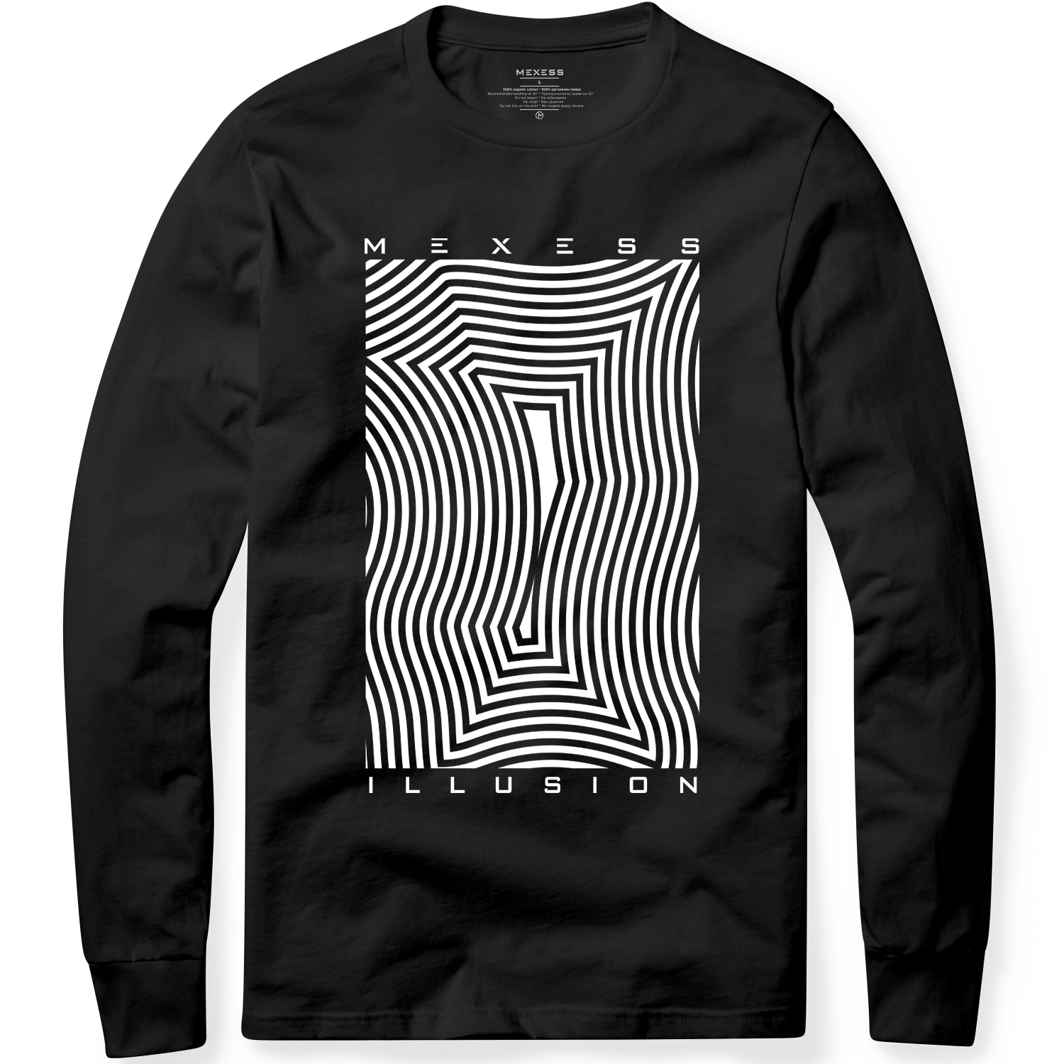 Long sleeve T-shirt с щампа