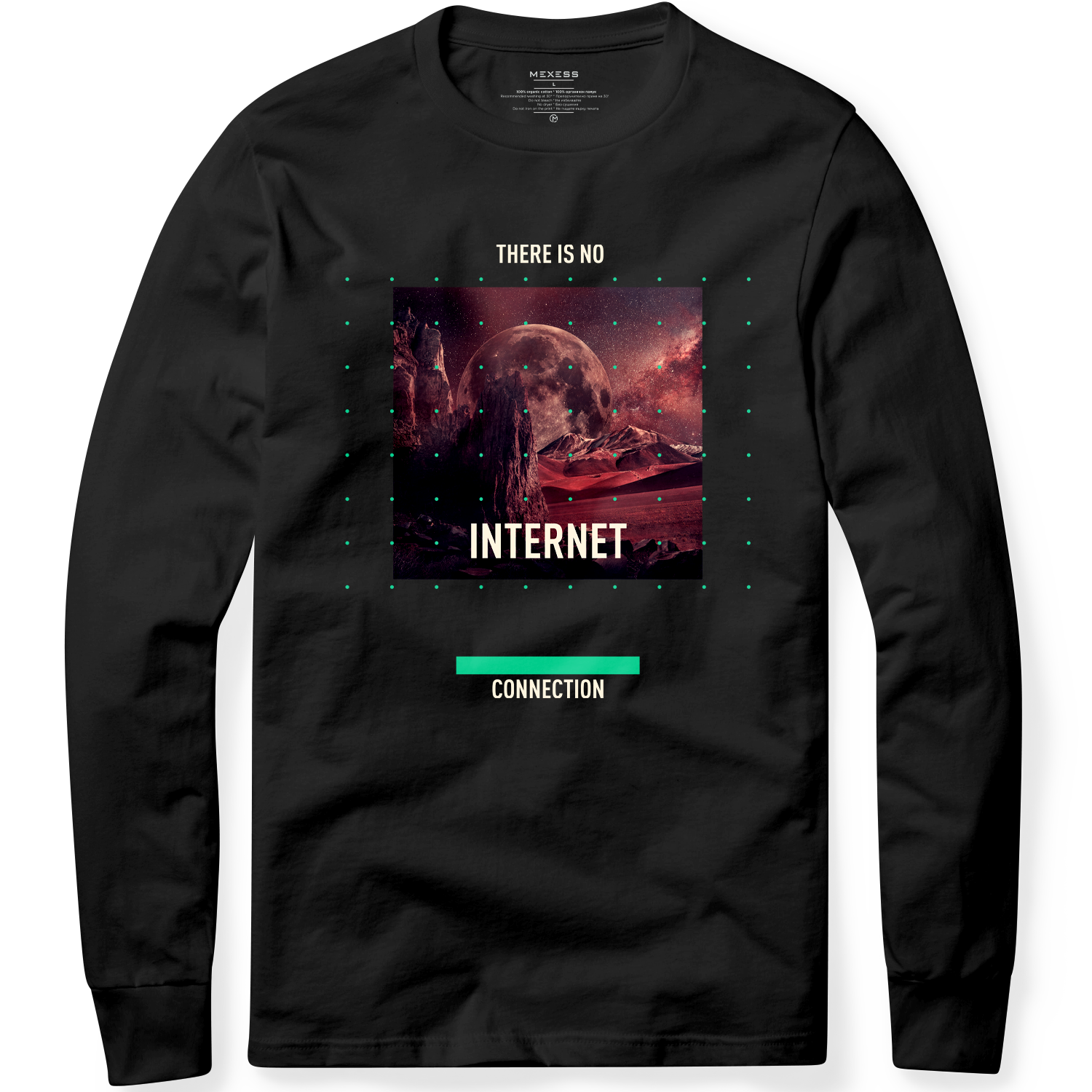 Long sleeve T-shirt с щампа