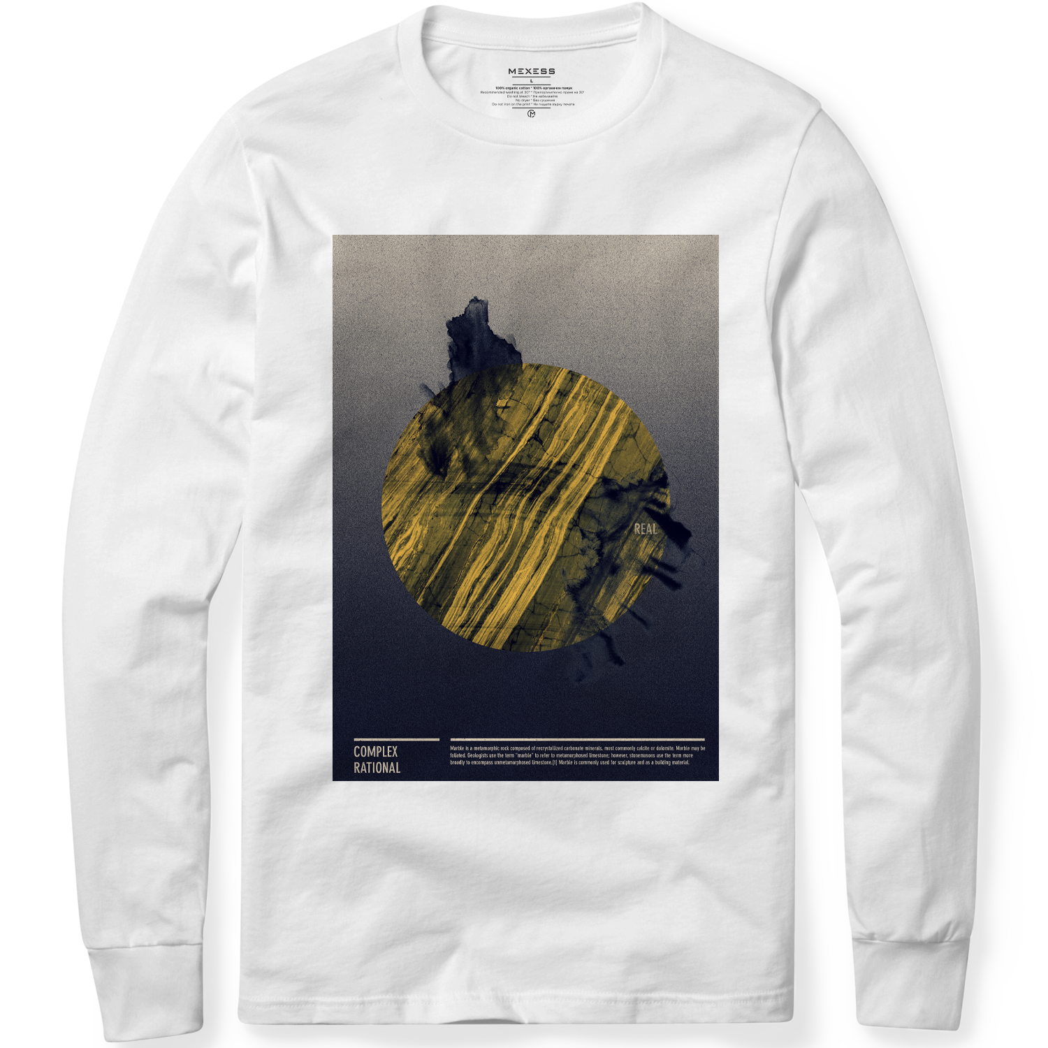 Long sleeve T-shirt с щампа