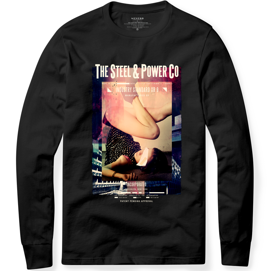 Long sleeve T-shirt с щампа