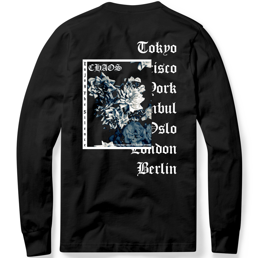 Long sleeve T-shirt с щампа